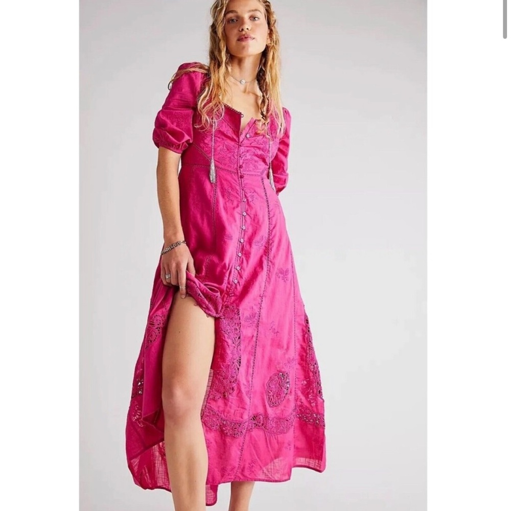 Free People Lisa Maxi Dress S new with tag